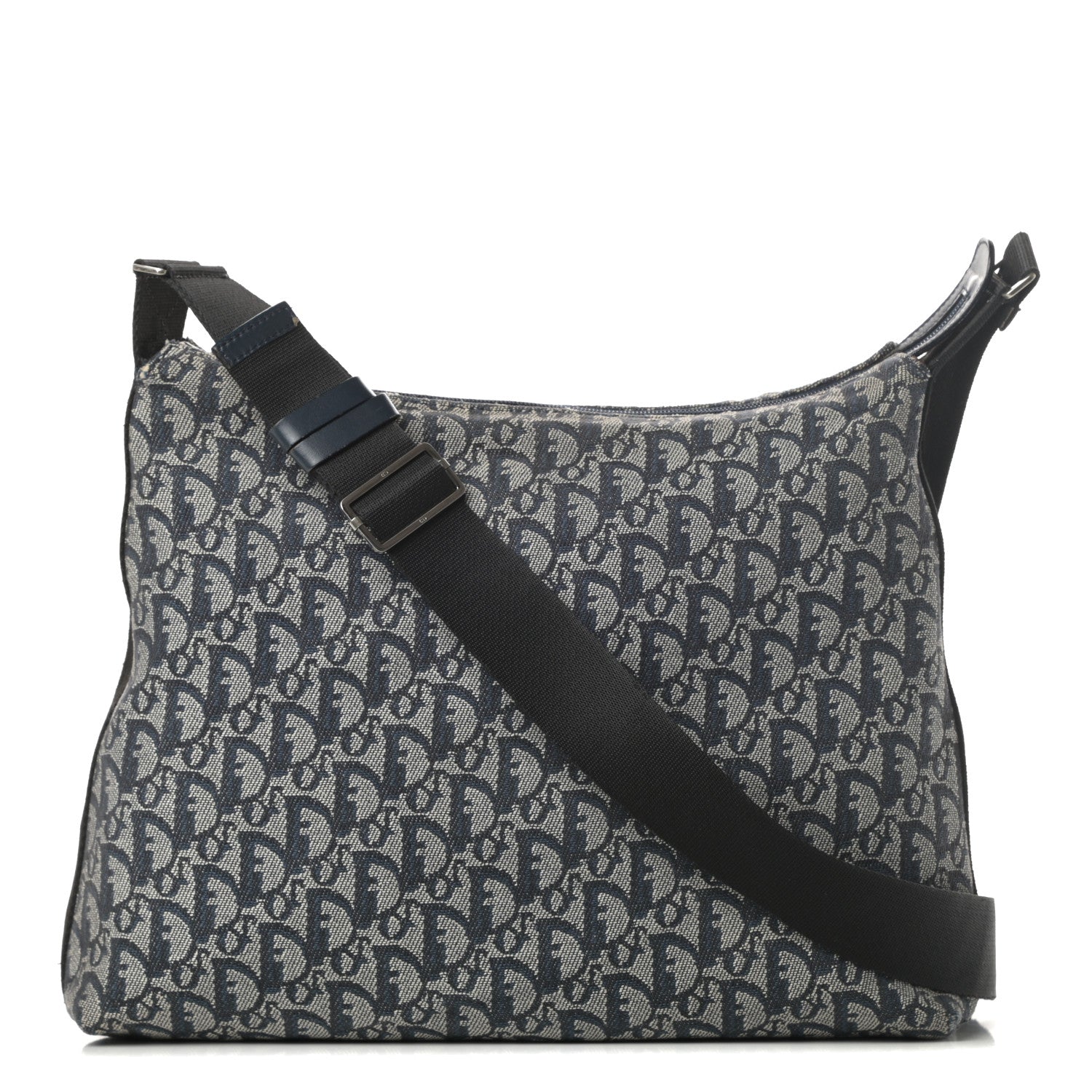 Christian Dior Monogram Messenger Navy 1 of 15