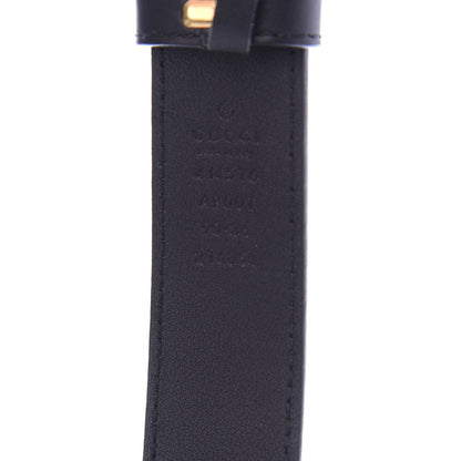 Gucci Calfskin Double G 30mm Belt 90 36 Black 5 of 6