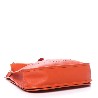 Hermes Epsom Evelyne III PM Orange 3 of 8