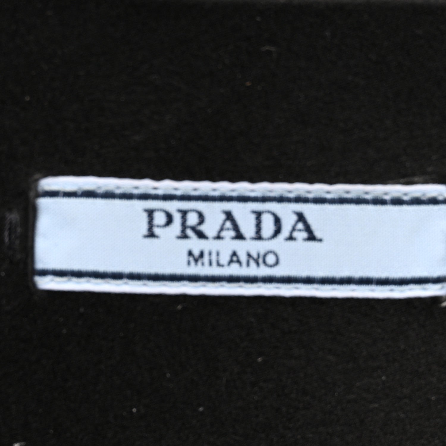 Prada Satin Crystal Logo 10mm Slide Sandals 39 Black 7 of 10