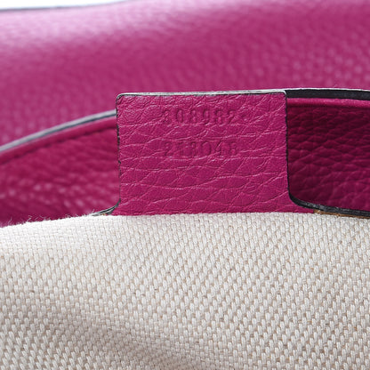 Gucci Cellarius Calfskin Medium Soho Chain Shoulder Bag Bright Bouganville 7 of 10