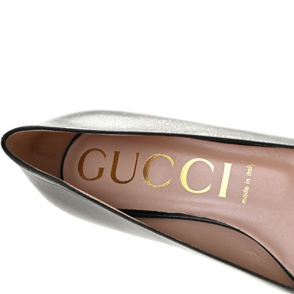 Gucci Malaga Kid Horsebit Ballet 25mm Flats 41 Black 6 of 14