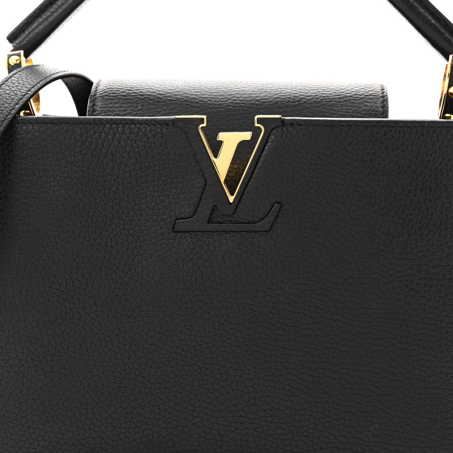 Taurillon Capucines PM Black