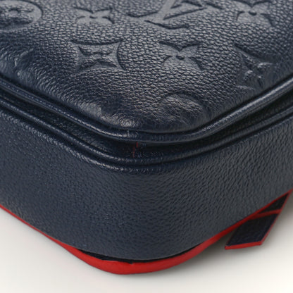 Louis Vuitton Empreinte Pochette Metis Marine Rouge 8 of 9