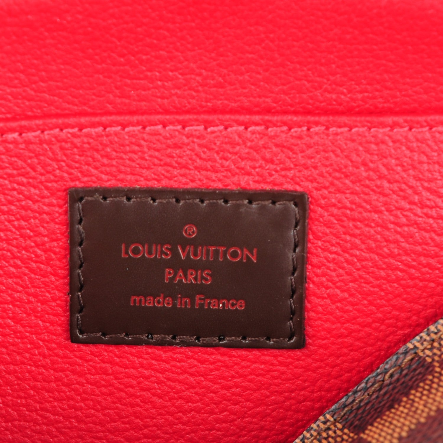 Louis Vuitton Damier Ebene Cosmetic Pouch 6 of 7