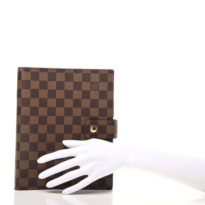 Louis Vuitton Damier Ebene Large Ring Agenda Cover 2 of 8