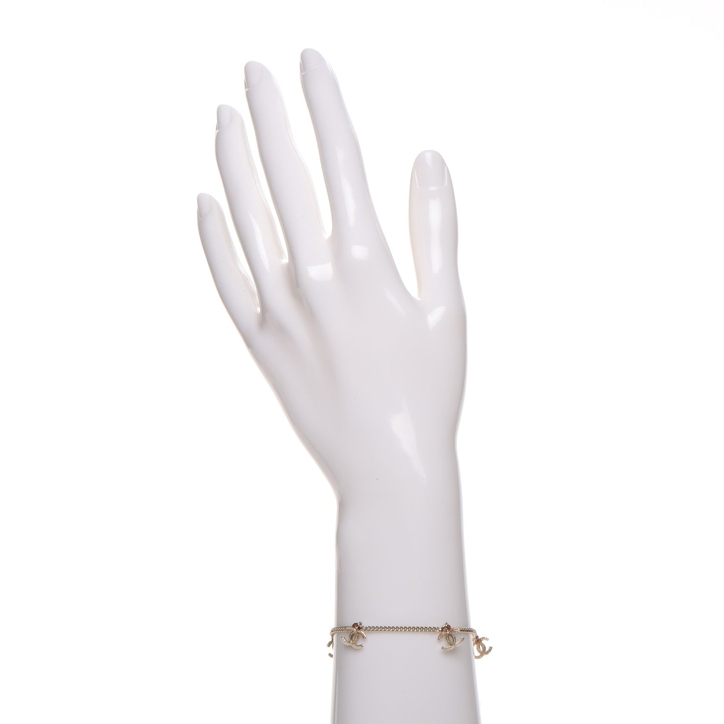 CC Charm Bracelet Gold