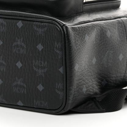 MCM Visetos Medium Stark Backpack Black 11 of 13