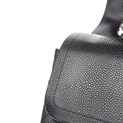 Chanel Caviar Quilted Jumbo Double Flap Black 11 of 19
