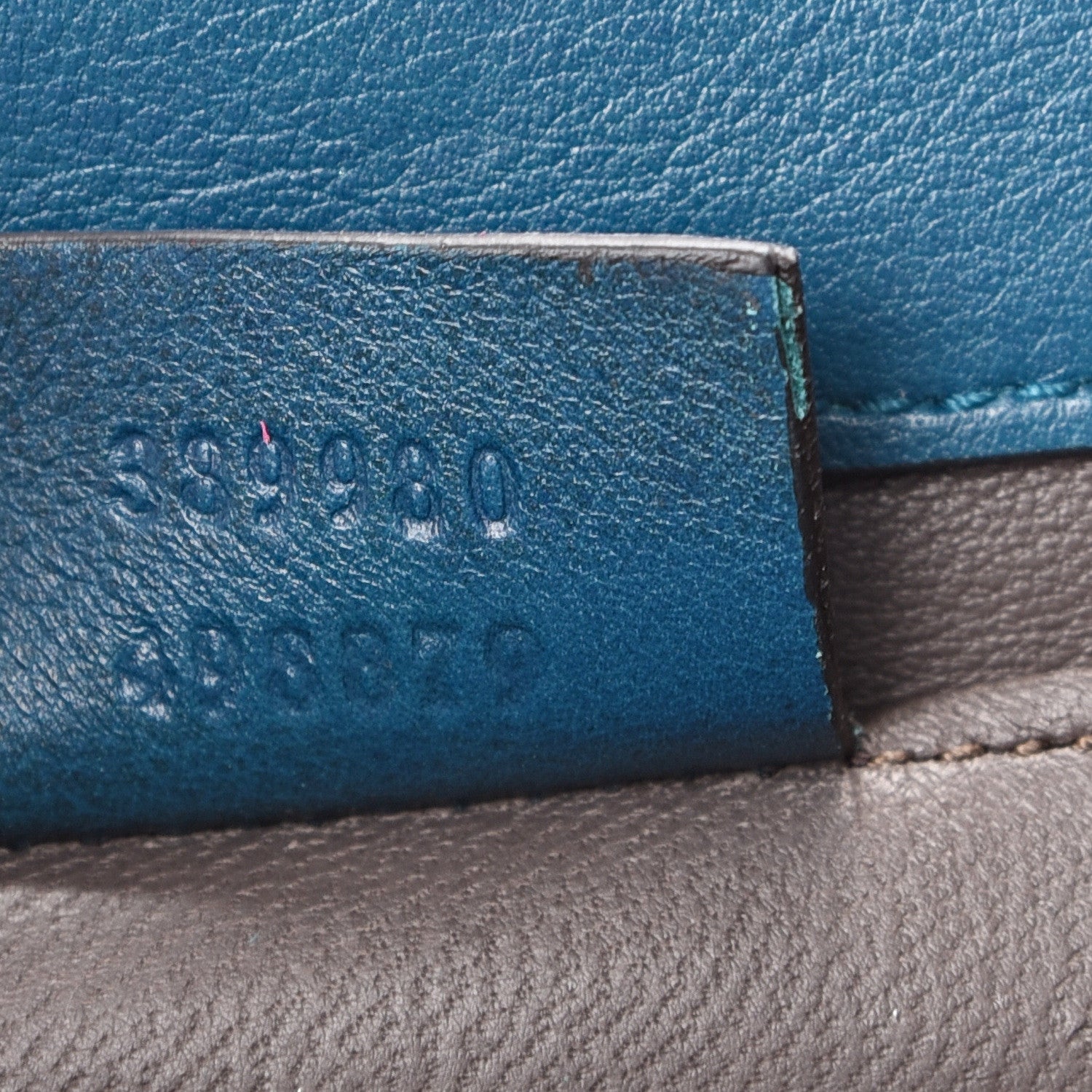 Gucci Suede Crystal Broadway Clutch Teal Green 6 of 14