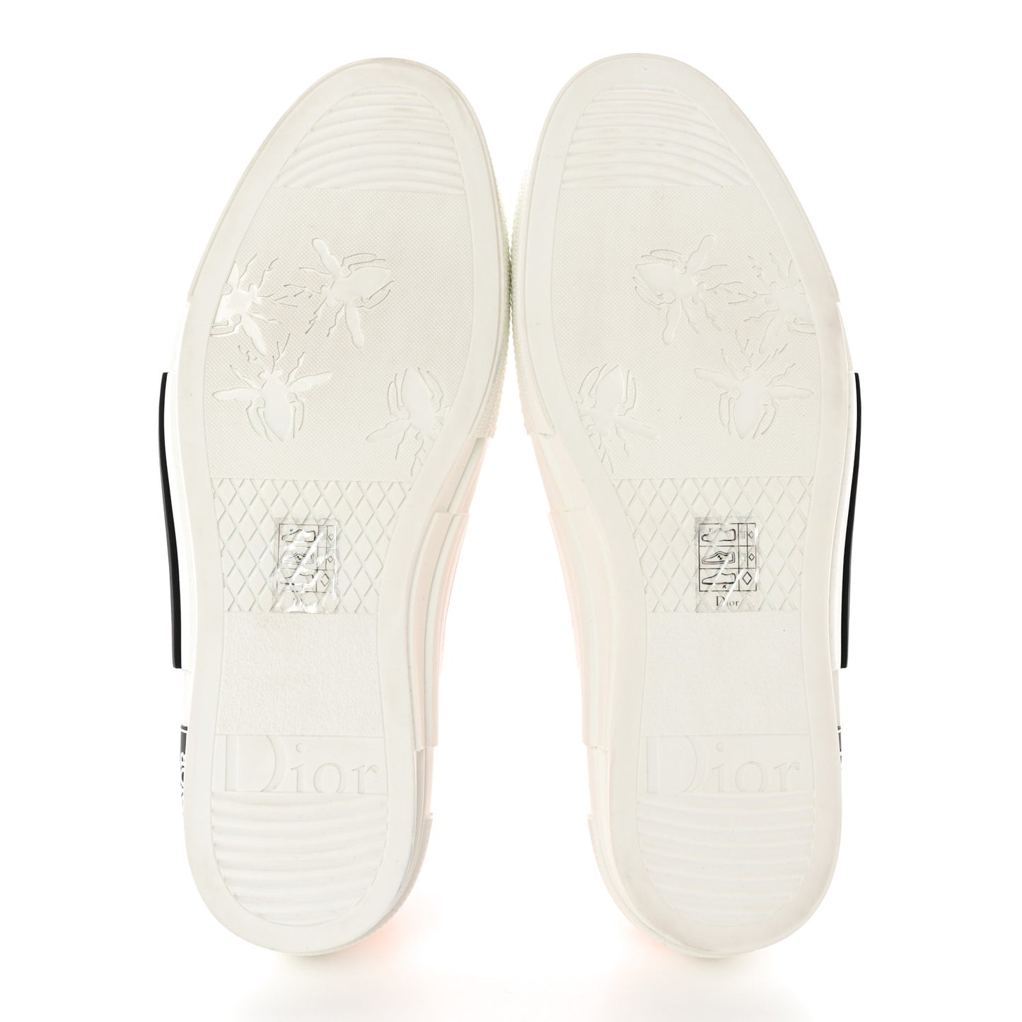 Technical Canvas Oblique Mens B23 Low Top Sneakers 42 White Orange