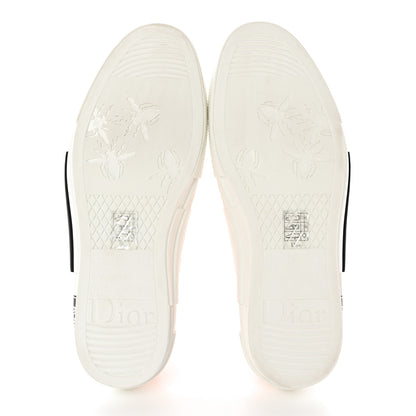 Christian Dior Technical Canvas Oblique Mens B23 Low Top Sneakers 42 White Orange 5 of 13