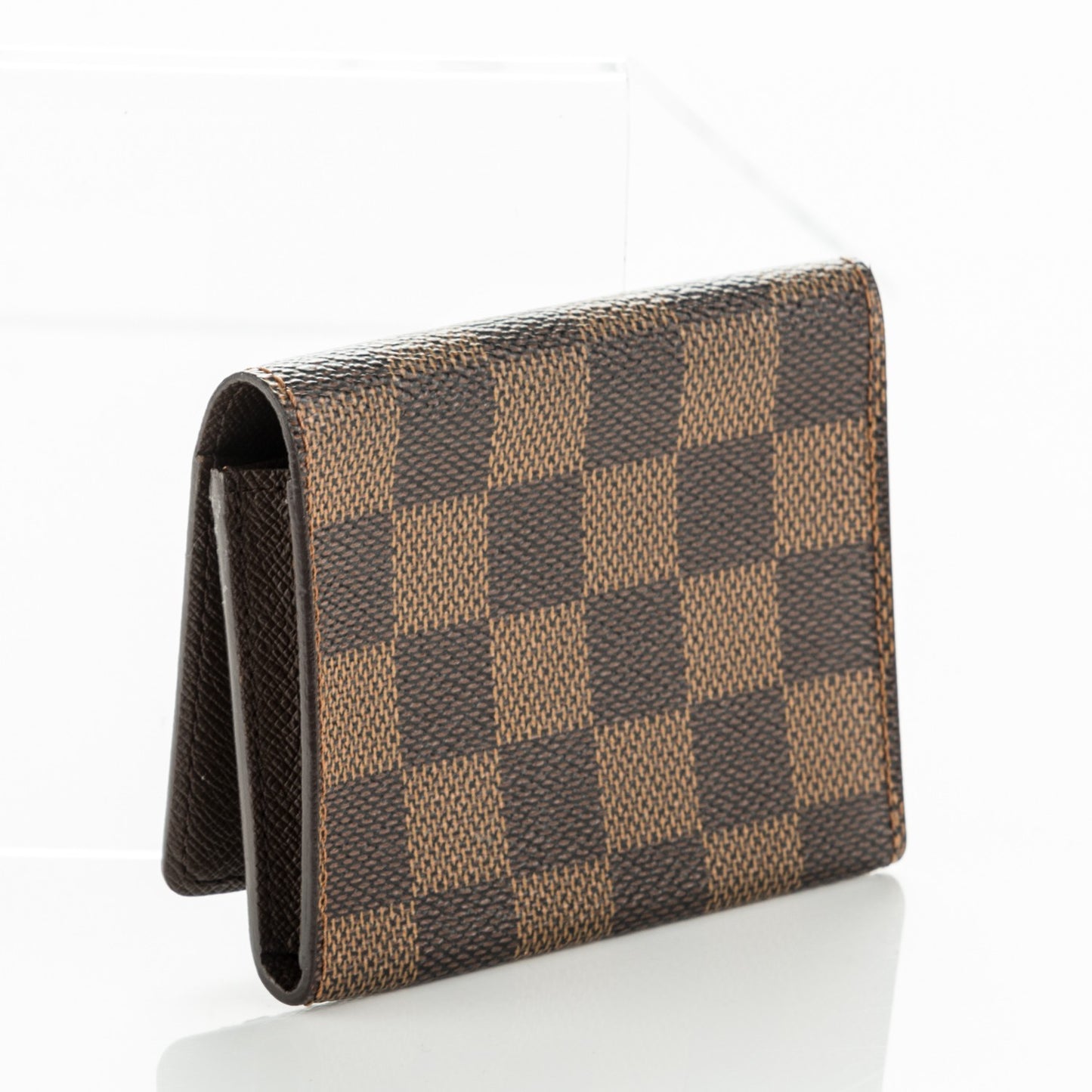 Damier Ebene Business Card Holder