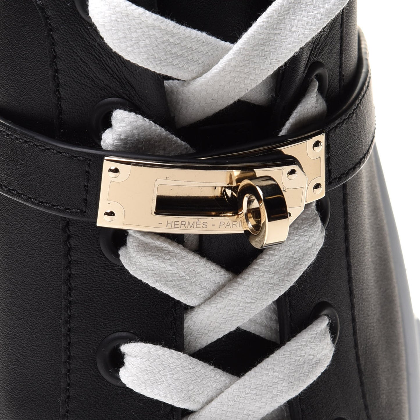 Calfskin Day Sneakers 37 Black