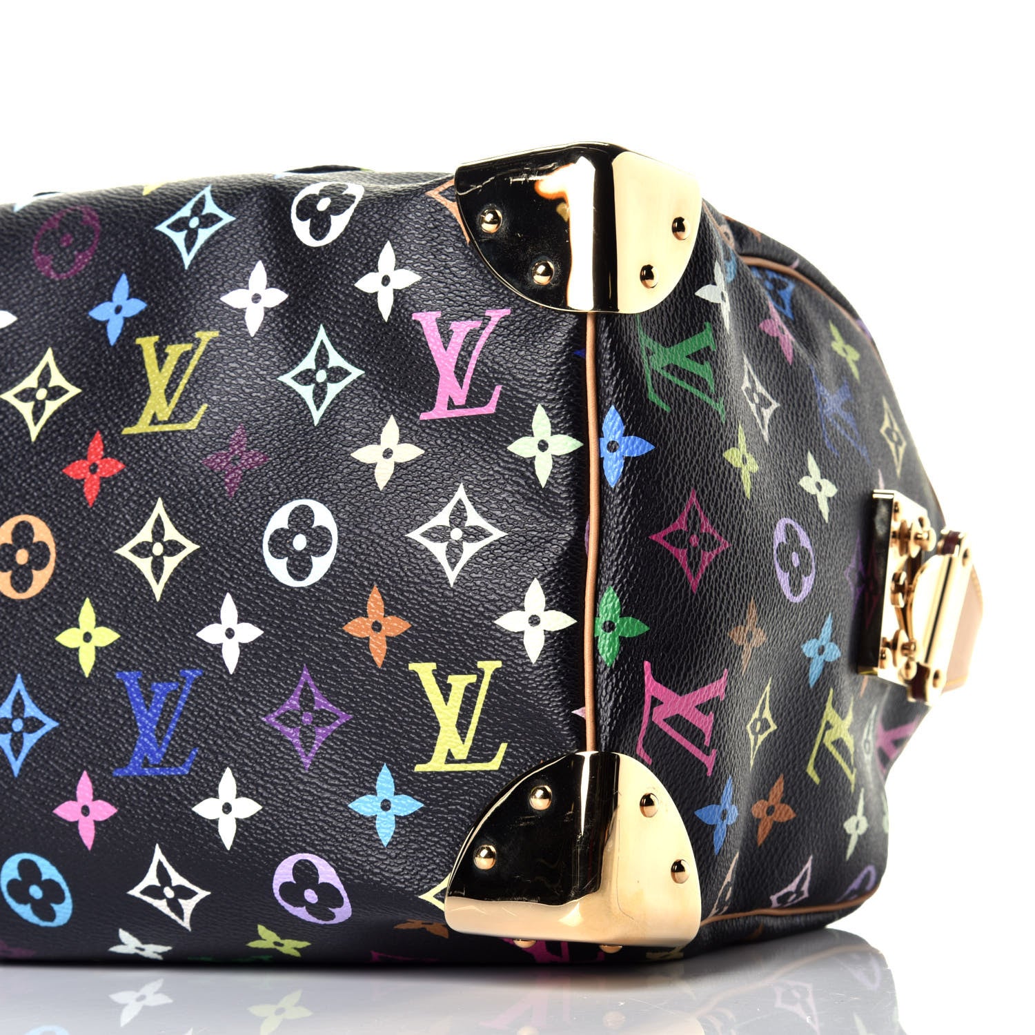 Louis Vuitton Monogram Multicolor Speedy 30 Black 8 of 8