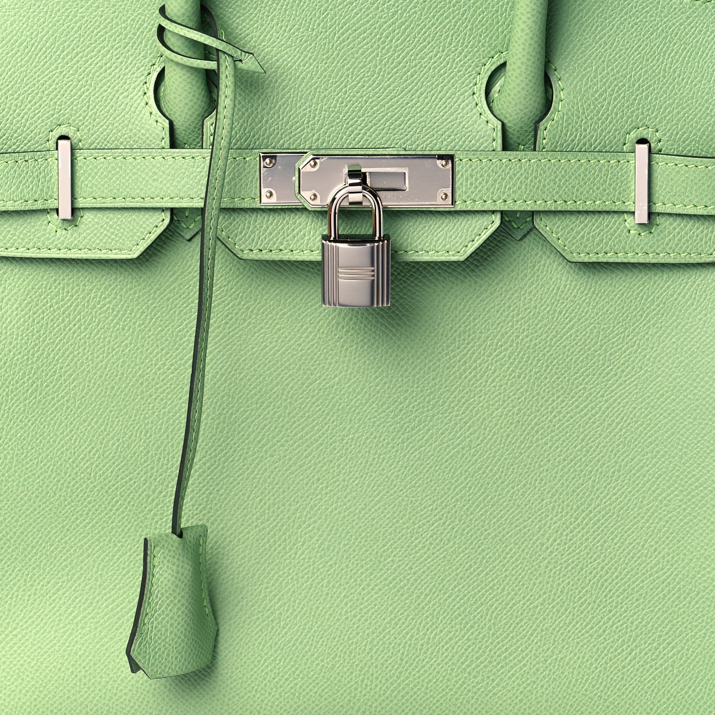 Epsom Birkin 30 Vert Criquet