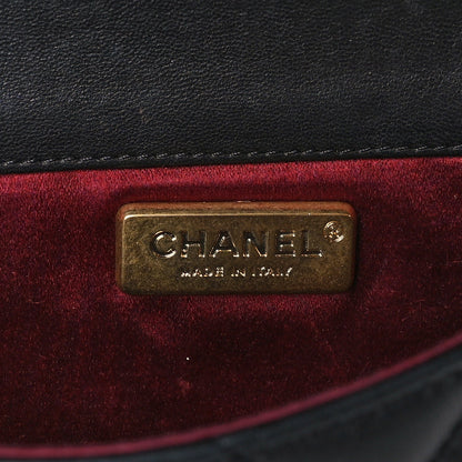 Chanel Plexiglass Lambskin Framed Flap Bag Clutch Black 7 of 14