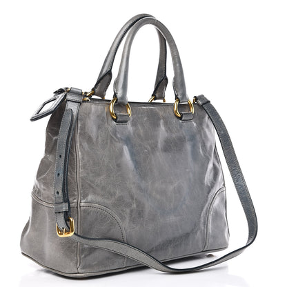 Prada Vitello Shine Tote Avio 3 of 14