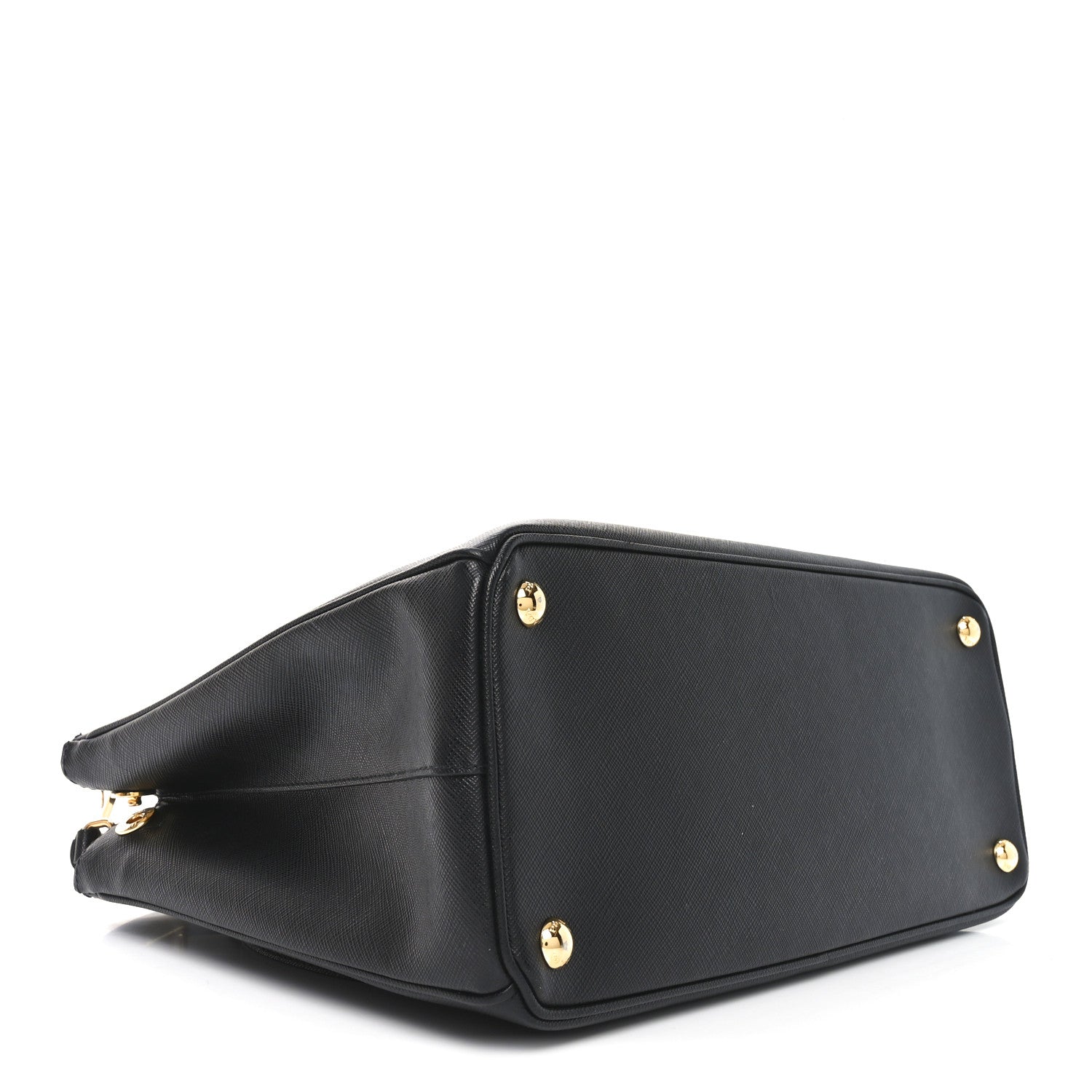 Prada Saffiano Lux Large Galleria Double Zip Tote Black 4 of 9