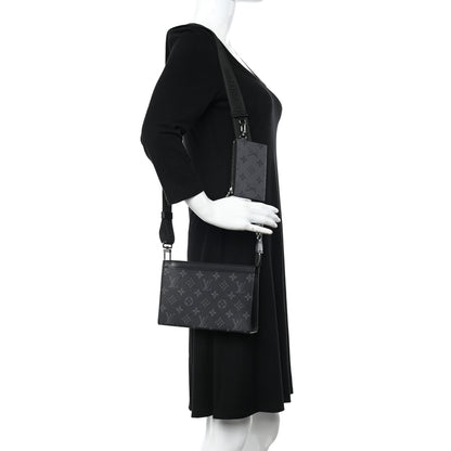 Louis Vuitton Reverse Monogram Eclipse Gaston Wearable Wallet 2 of 11