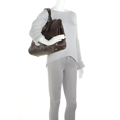 Mulberry Natural Leather Bayswater Chocolate 2 of 12