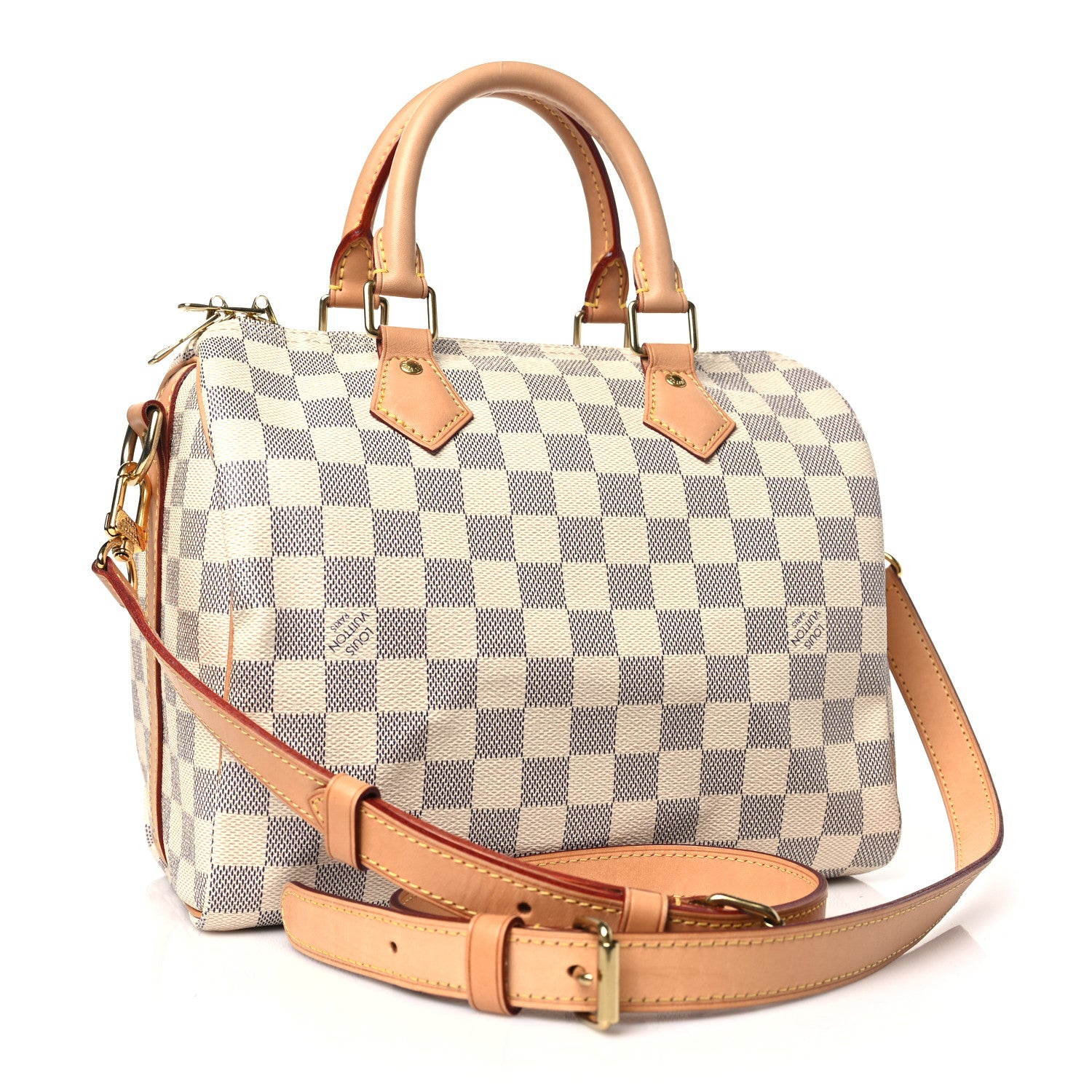 Louis Vuitton Damier Azur Speedy Bandouliere 25 3 of 9