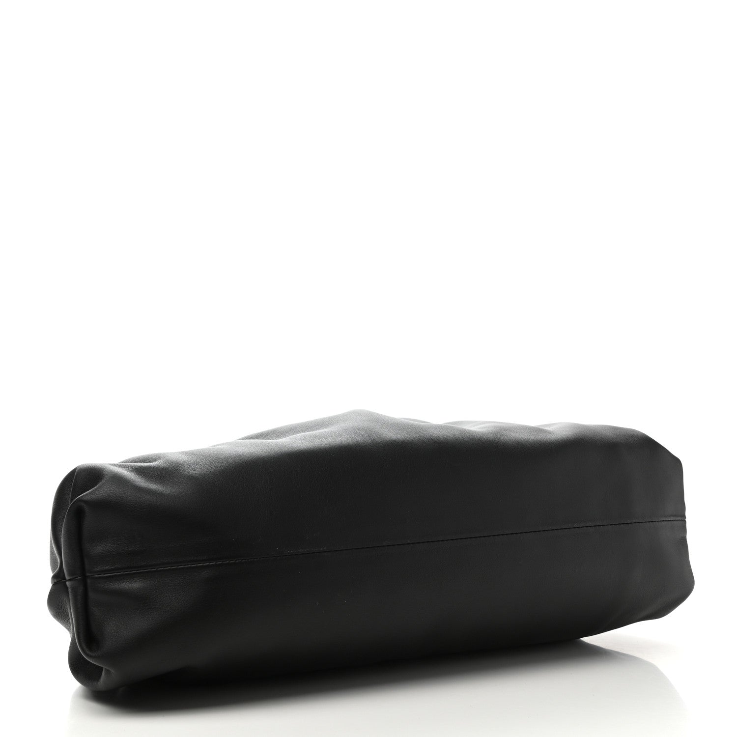 Bottega Veneta Smooth Butter Calf The Pouch Oversized Clutch Black 4 of 10