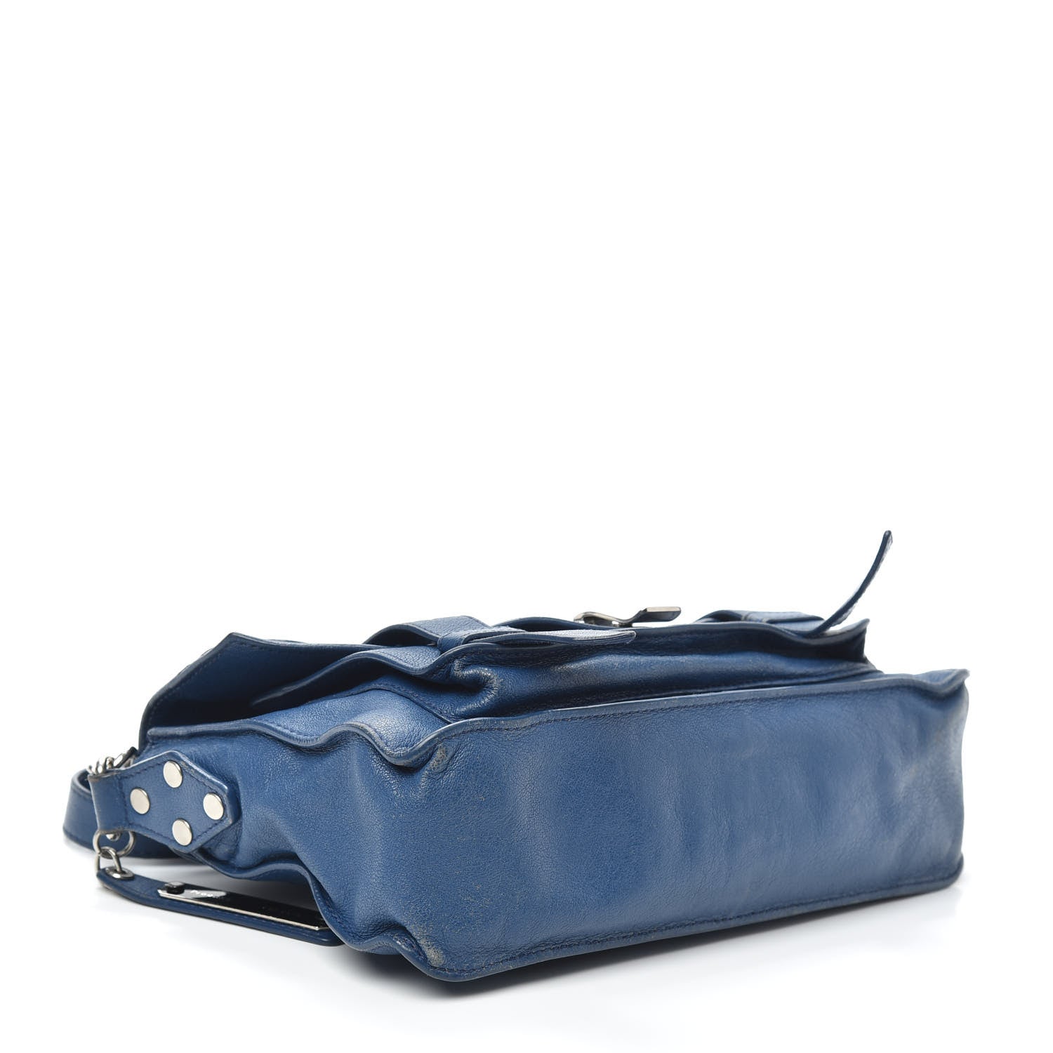 Proenza Schouler Lambskin Tiny PS1 Satchel Peacock 4 of 9