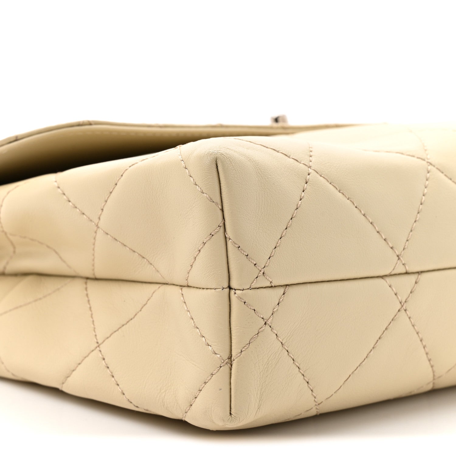 Chanel Calfskin Quilted In the Business Flap Bag Light Beige 10 of 10