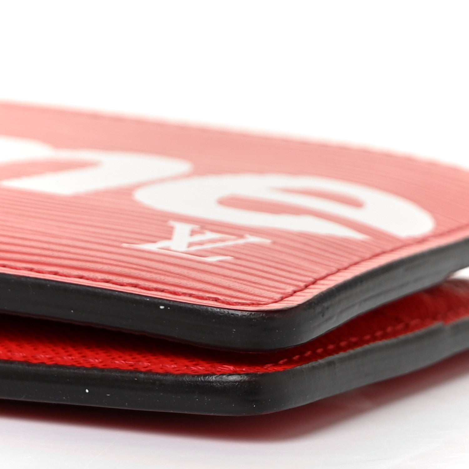 Louis Vuitton X SUPREME Epi Slender Wallet Red 8 of 9