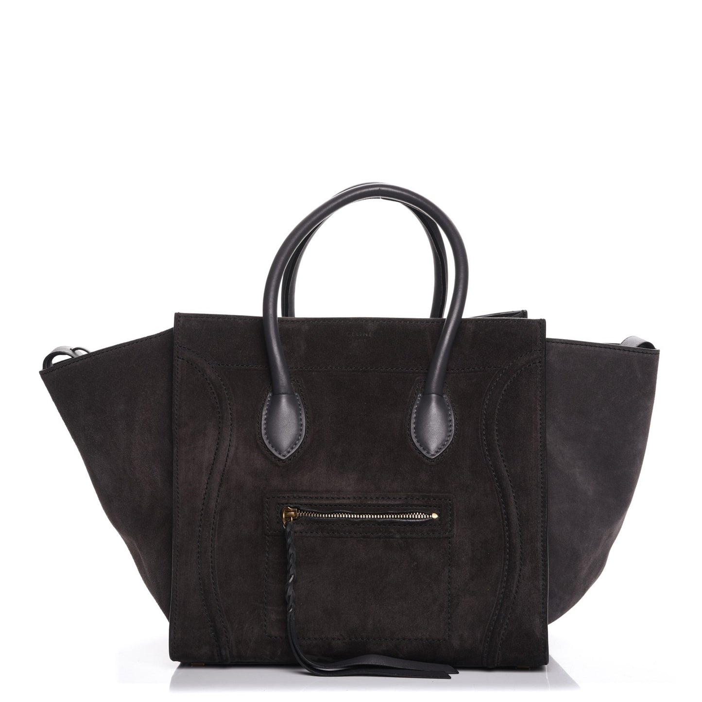 Suede Medium Phantom Luggage Anthracite