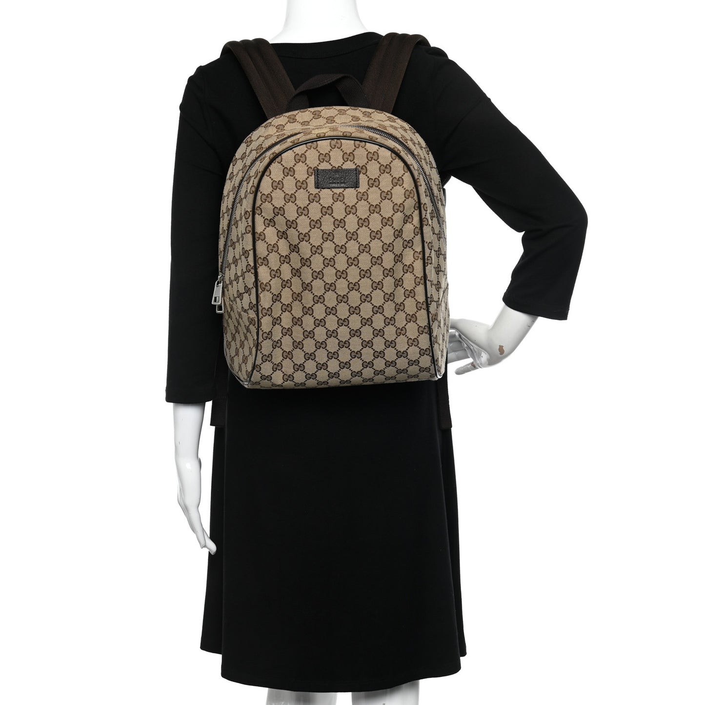 Monogram Travel Backpack Dark Brown