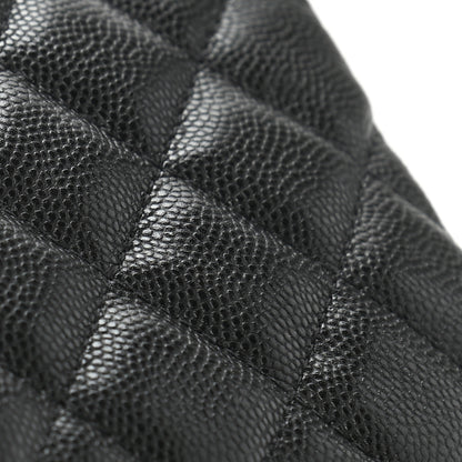 Chanel Caviar Quilted Small Cosmetic Case Black 8 of 9