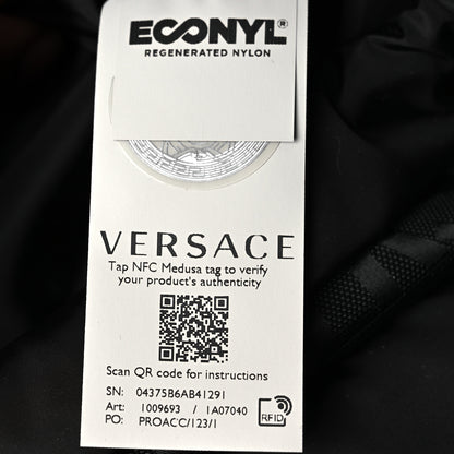 Versace Nylon Logo Neo Backpack Black 7 of 11
