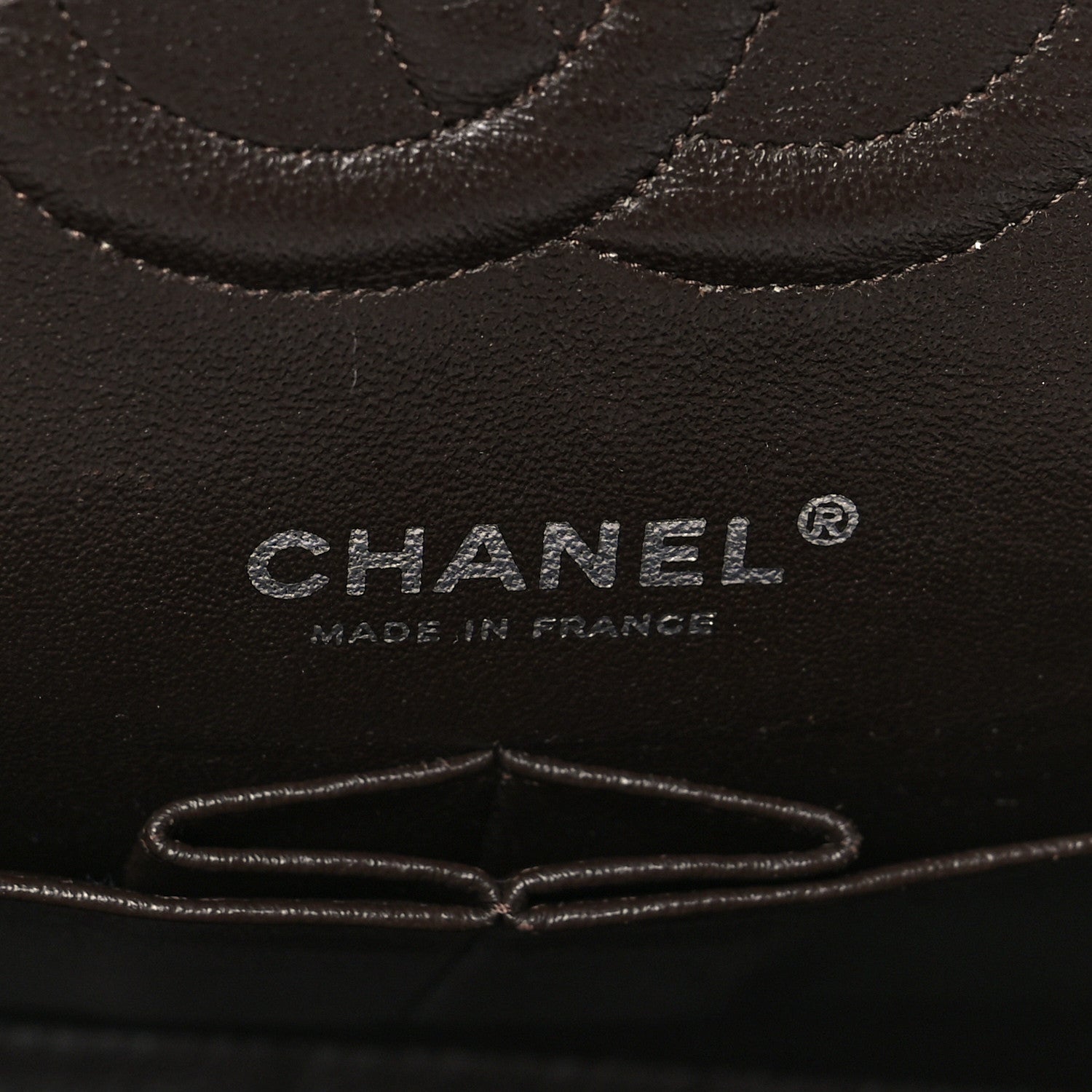 Chanel Caviar Quilted Medium Double Flap Brown 6 of 9