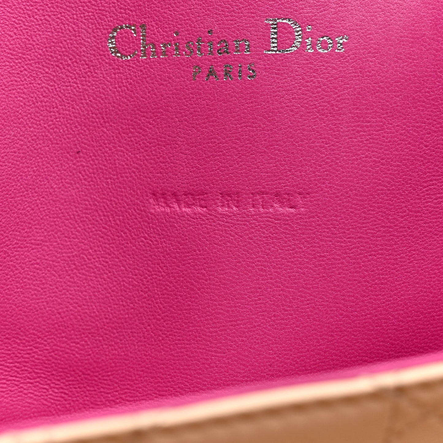 Lambskin Cannage Large Miss Dior Flap Sorbet