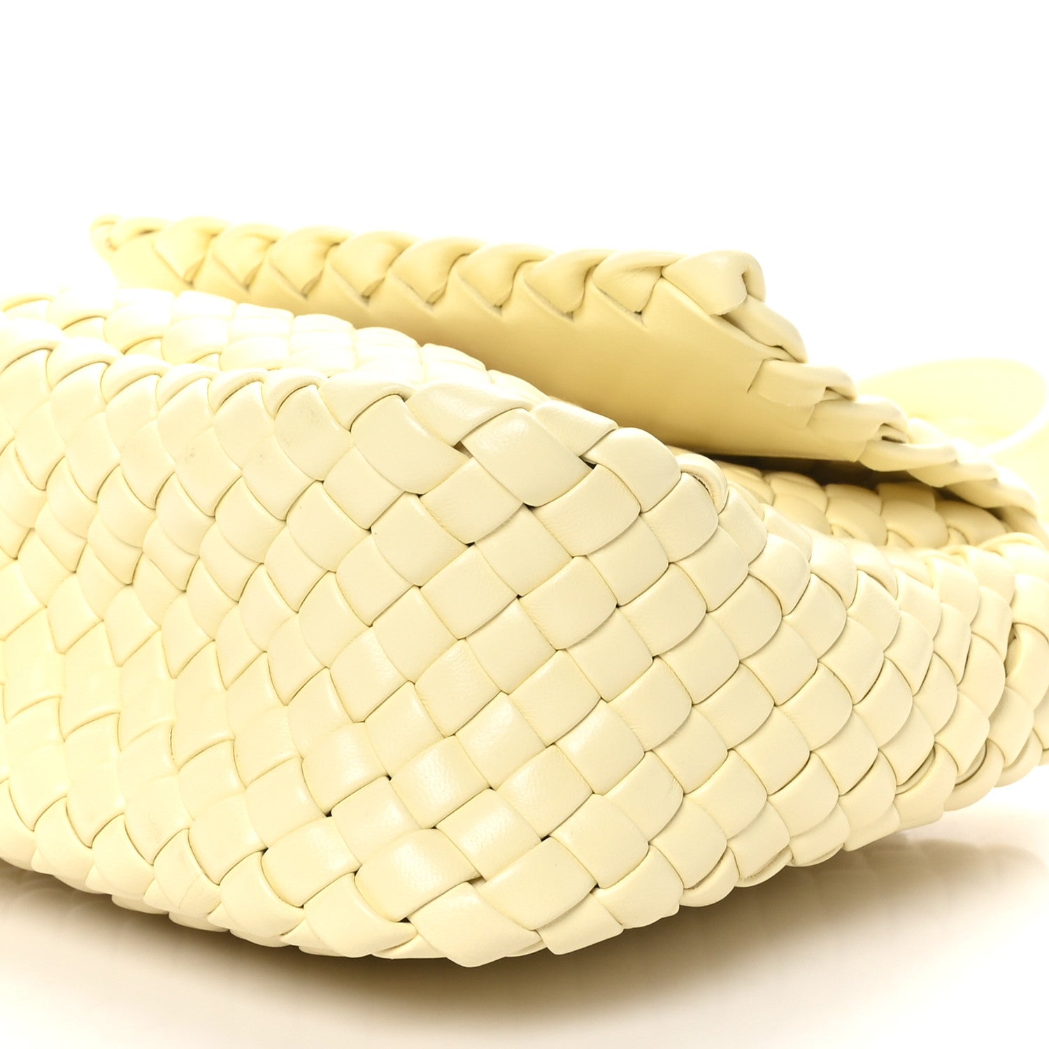 Bottega Veneta Nappa Intreccio Mini Cobble Shoulder Bag Chamomile 9 of 9