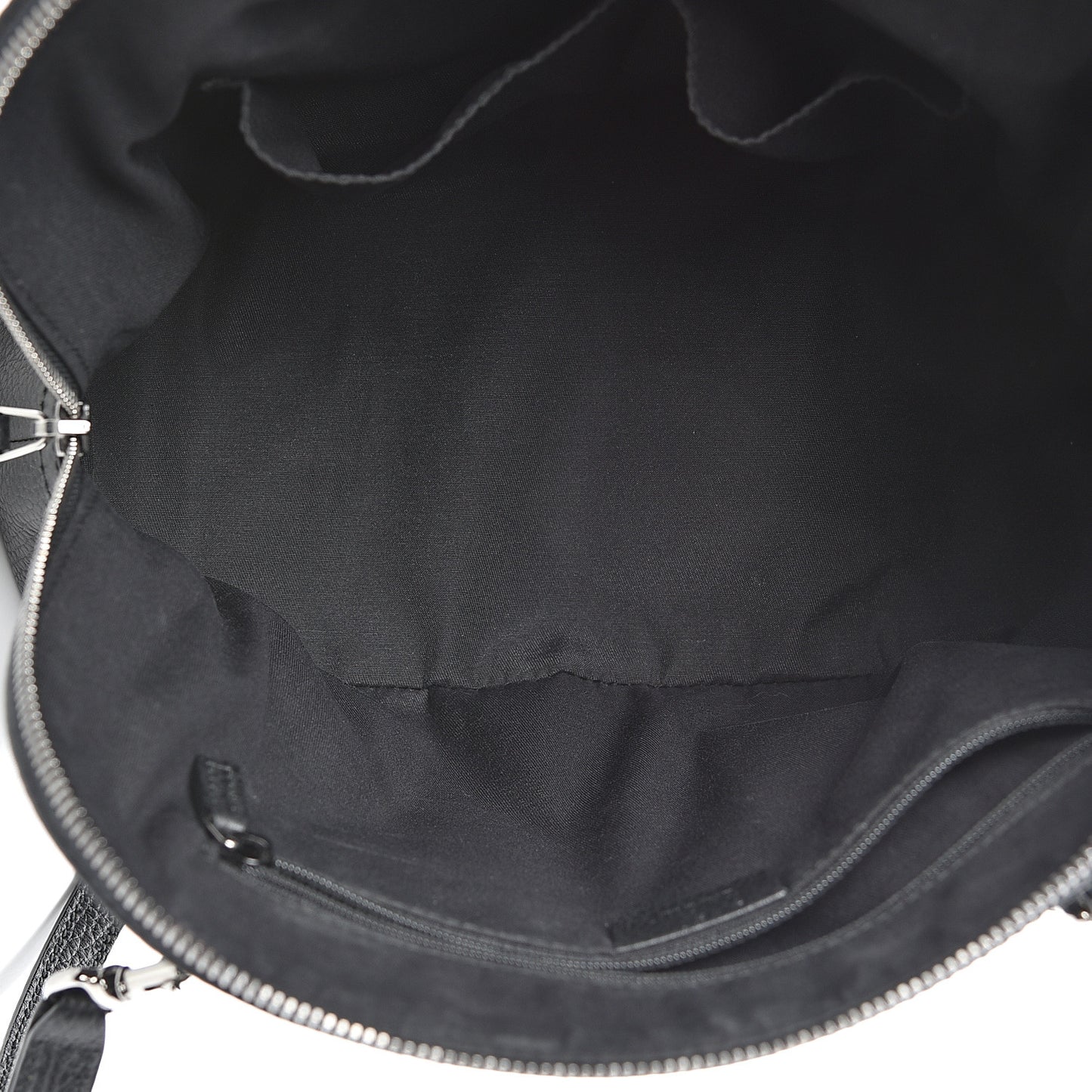 Calfskin Medium Dome Bag Black