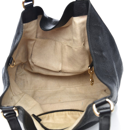 Gucci Pebbled Calfskin Medium Soho Shoulder Bag Black 5 of 19