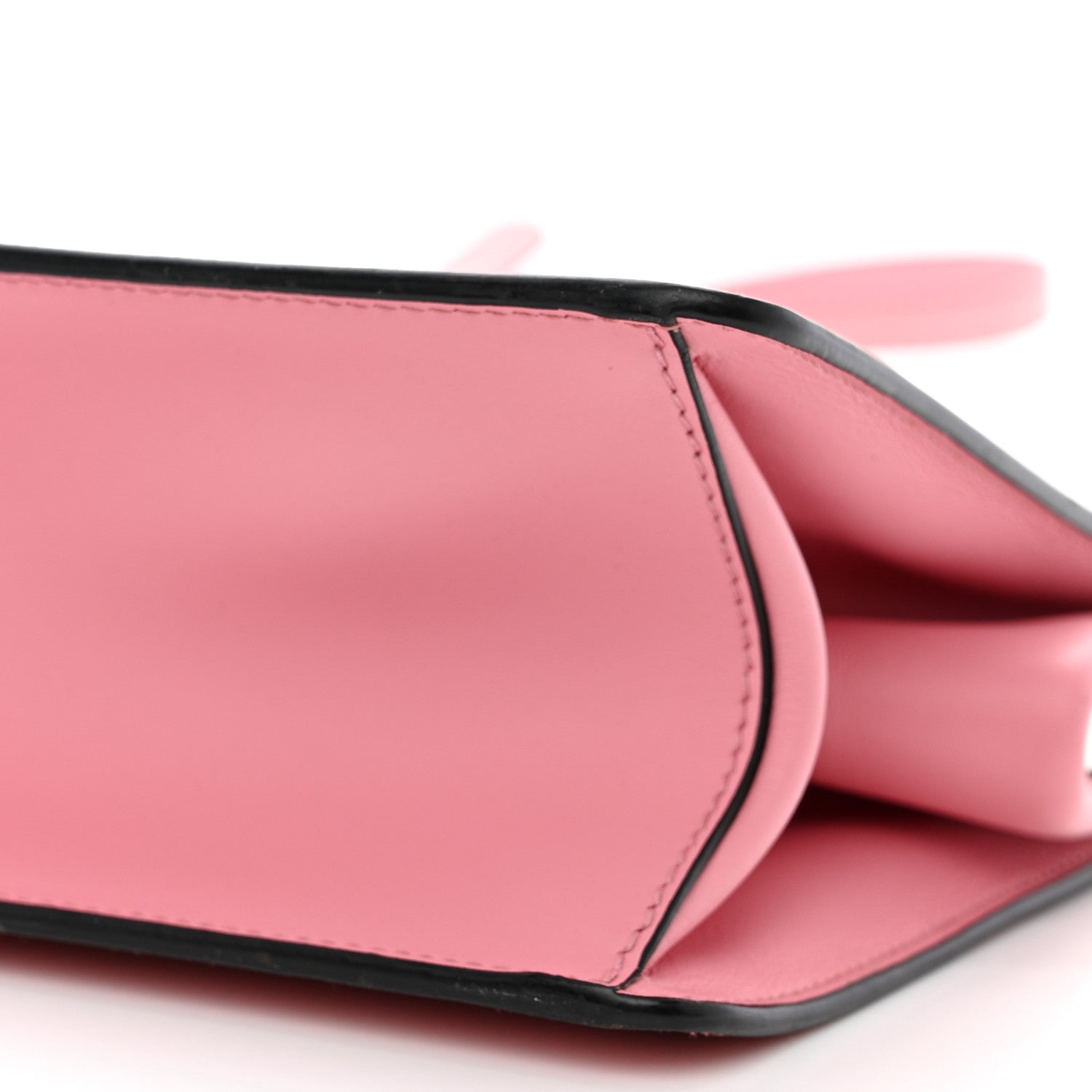 Prada Saffiano City Calf Light Frame Bag Pink 10 of 12