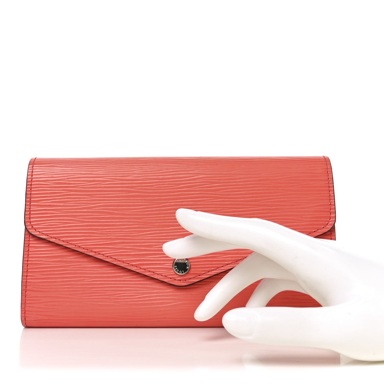 Louis Vuitton Epi Sarah Wallet NM Freesia 2 of 6
