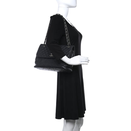 Chanel Calfskin Quilted In The Business Flap Bag Black 2 of 11