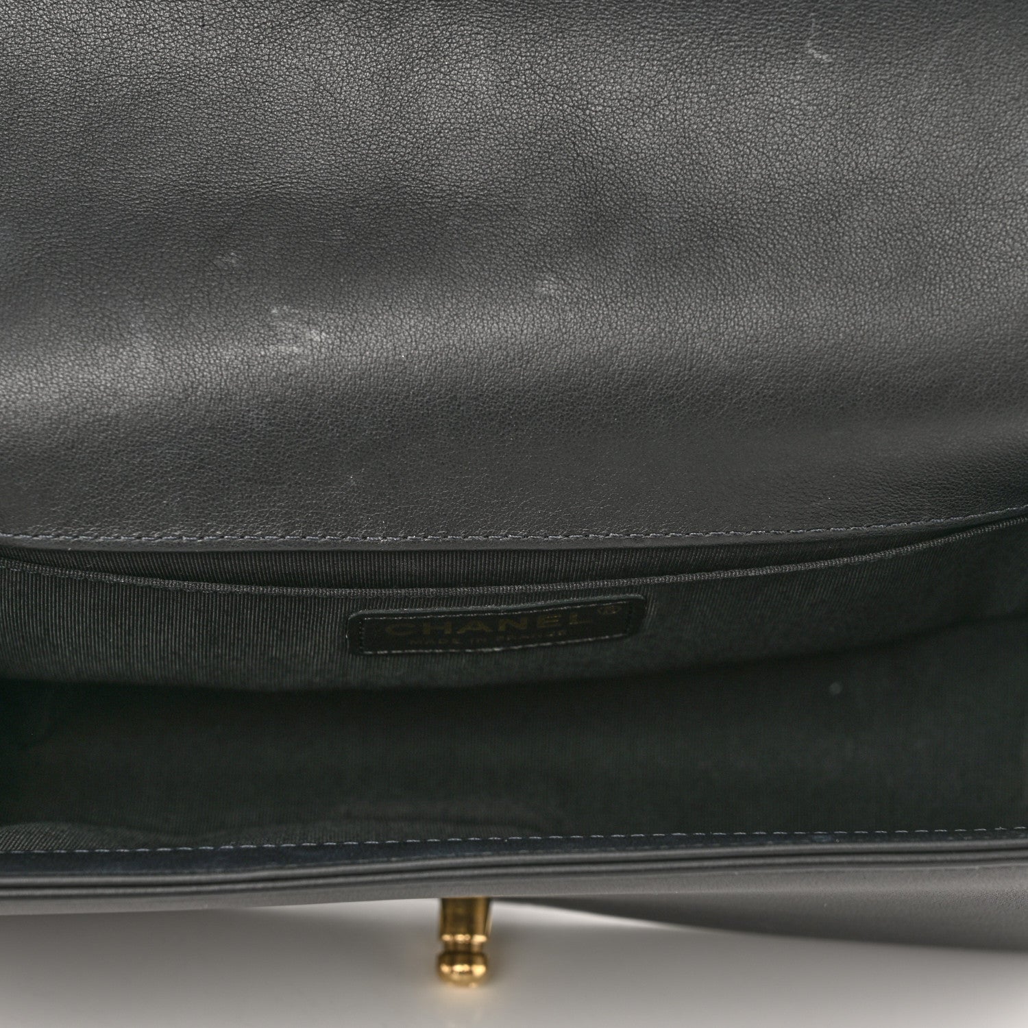 Chanel Calfskin Quilted Medium Boy Flap Black 5 of 10