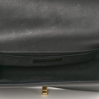 Chanel Calfskin Quilted Medium Boy Flap Black 5 of 10