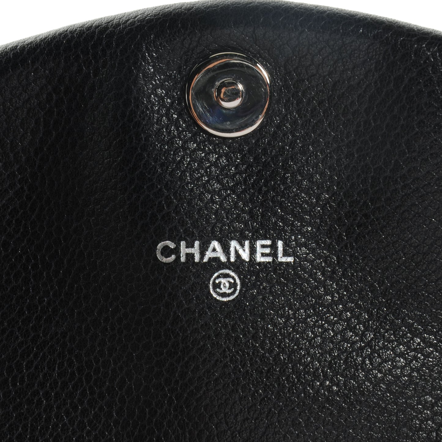 Caviar Half Moon Wallet On Chain WOC Black