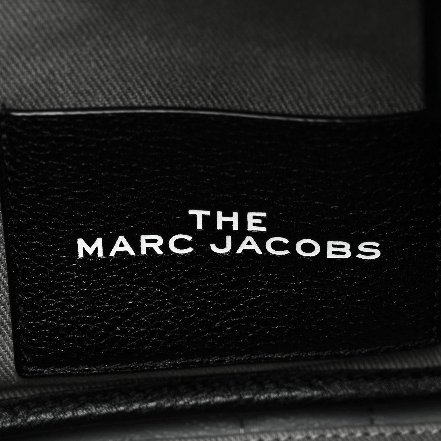 Marc Jacobs Grained Calfskin Medium The Tote Bag Black 6 of 10
