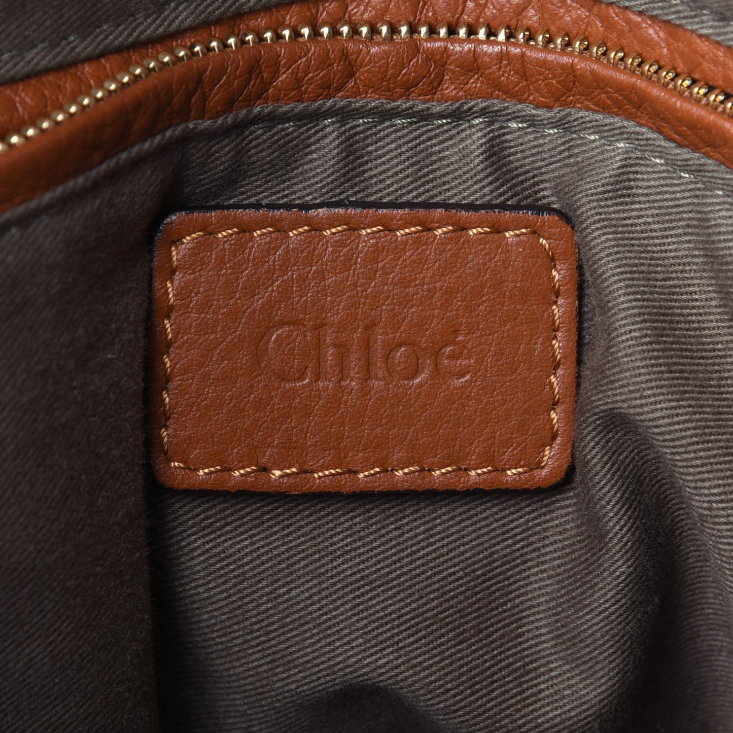 Calfskin Medium Marcie Satchel Tan