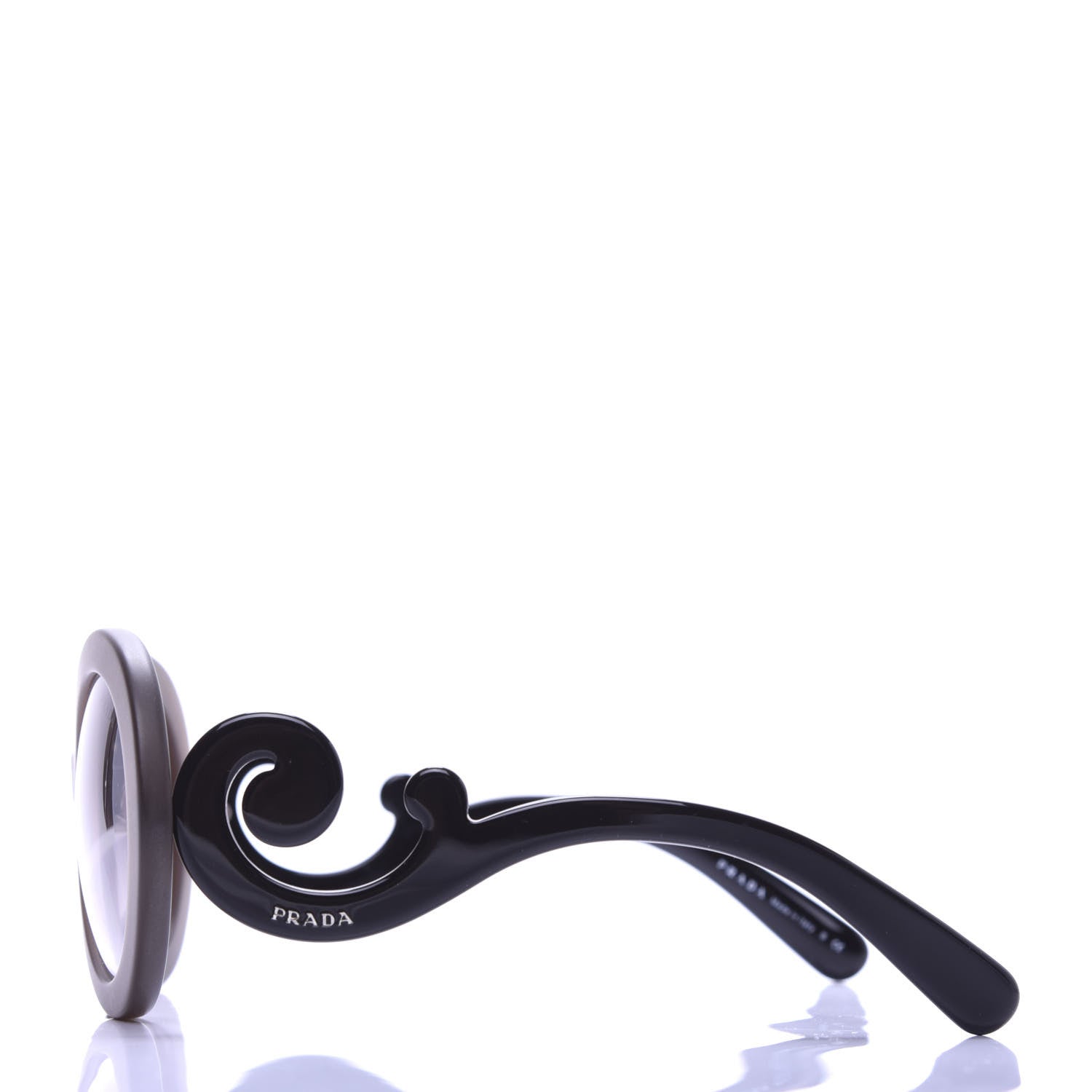 Prada Baroque Sunglasses SPR 27N Brown 3 of 8