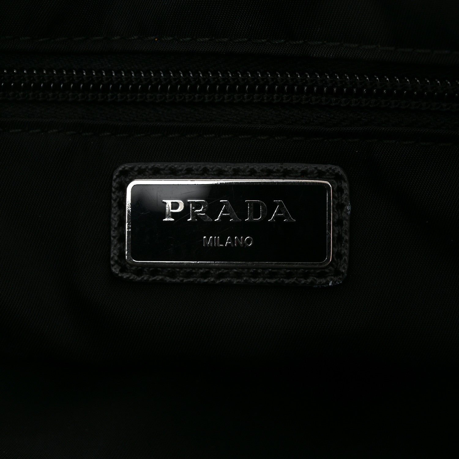 Prada Tessuto Nylon Belt Bag Black 6 of 9