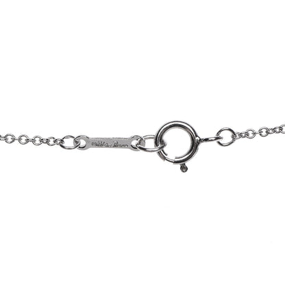 Tiffany 18K White Gold Diamond Paloma Picasso Graffiti X Pendant Necklace 7 of 16